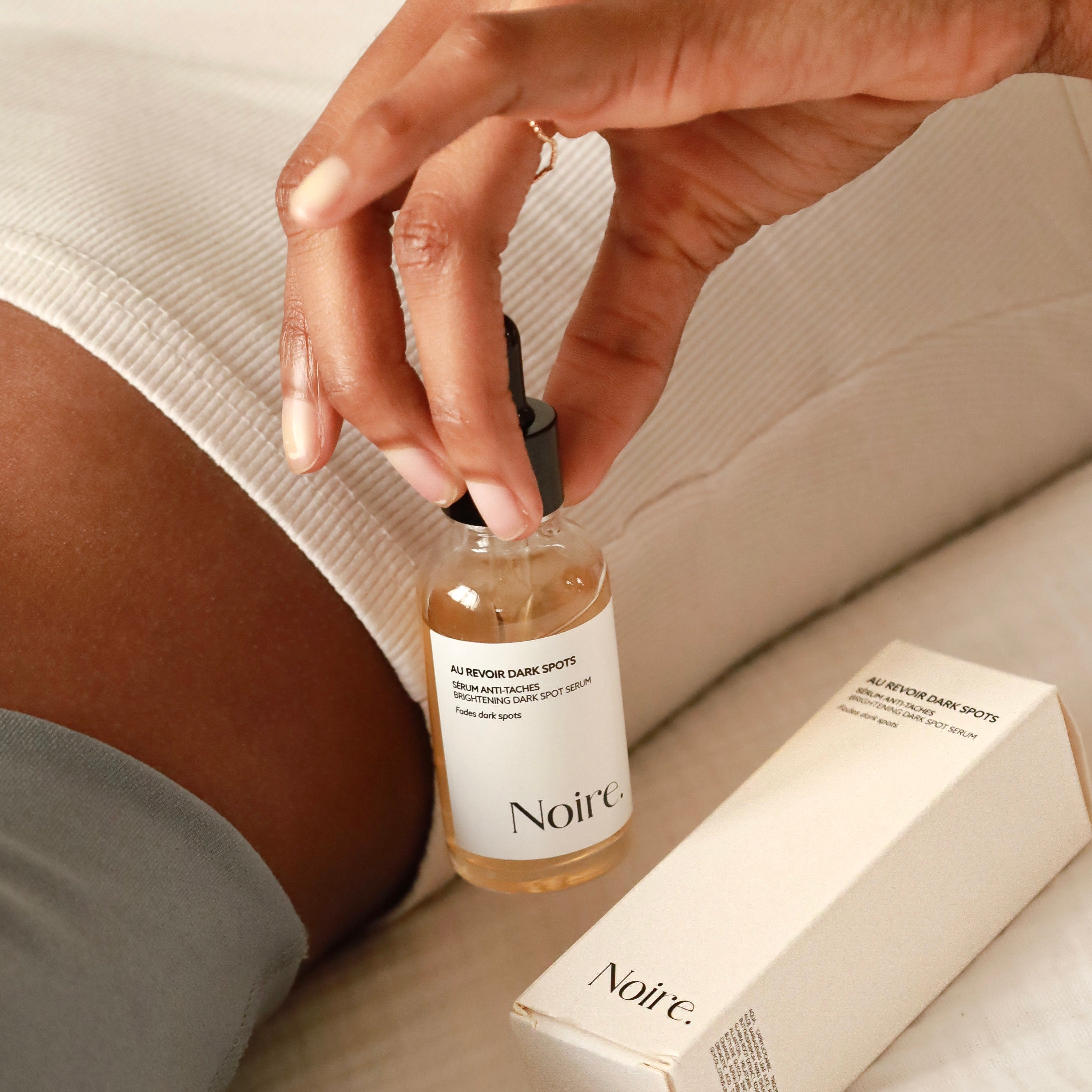 Noire Skincare - Au Revoir dark spots Serum anti taches peaux noires et metisses